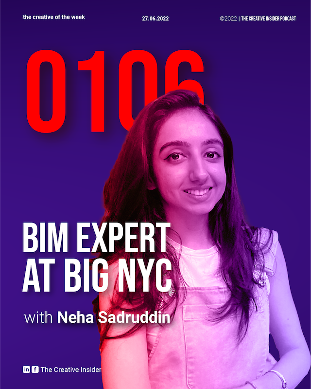 BIM expert at BIG NYC Neha Sadruddin